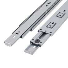 Kit 6 Light Telescopic Drawer Slides WITH Screws | 25cm - 30cm - 35cm - 40cm - 45cm - 鍍鋅 - 查看 2