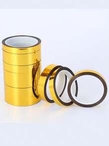 Decorative Cabinet Trim Tape, Gold/Silver Wall Decorative Adhesive Tape, Waterproof Self-Adhesive Shiny/Matte Tape For Wedding, Gift Wrapping, Decorating, DIY Crafts - Multicolor - View 8