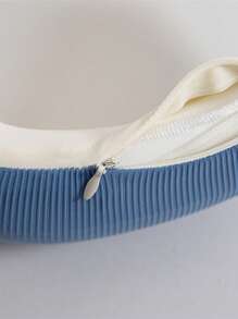 1pc Memory Foam Travel U-Shape Pillow