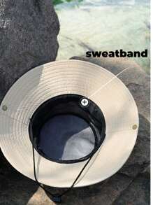 Quick Dry Bucket Hat With Drawstring For Man Summer Sun Protection Cap For Outdoor Activities Like Hiking And Western Cowboy Hat For Men Casual School - A - View 5