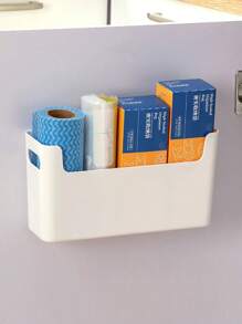 1pc Kitchen Wall-Mounted Storage Box, Cabinet Storage Box For Home