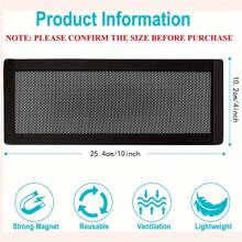 Magnetic Vent Covers - 4x10 Inch PVC Mesh, Dust And Debris Proof, Pest Control, Suitable For Ceiling And Floor Vents - Multicolor - View 5