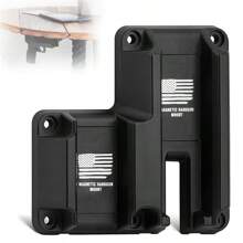 Support magnétique d'arme à feu tactique 2 en 1 pour véhicule, support de pistolet magnétique dissimulé rapide pour voiture, camion, bureau