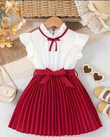 Elegant Princess Dress For Children And Youth - Redwood - View 1