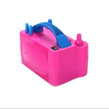 Bomba de aire eléctrica para inflar globos - Rosa - Ver 2