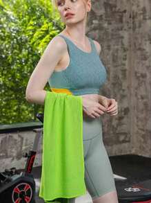 Moisture Wicking Sports Gym Towel, Quick Dry Cooling Towel For Badminton, Running, Outdoor Activities,School,Back To School,Travel,Travel Essentials,Home Essentials,Towel,Skin Care - Multicolor - View 5