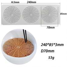 1 PIEZA Molde de encaje de hoja hueca de fondant, molde de silicona con formas de flores de hojas múltiples para decoración de pasteles, moldes de impresión de fondant para chocolate, azúcar, caramelo, magdalenas y horneado - Gris - Ver 9