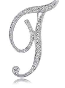 1 pièce paquet Broche géométrique simple de 26 lettres anglaises avec strass, broche élégante et de mode pour femmes. Épingle pour pull, manteau, robe, accessoires, sac, charme, école