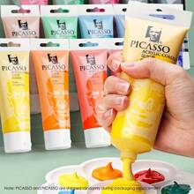 Phoenix Painting Material 2.54oz Tube With Acrylic Paint,Hand-Painted Clothes, Shoes, Walls, Creative Graffiti Paint.DIY Wall Painting Flower Stone Painting Pebble Painting Wall Painting Special Waterproof Acrylic Painting Pigment For Ball Shoes,Mother's Day,Mom's Gift,Back To School,School Supplies