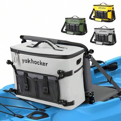 Ayak Cooler, Waterproof Seat Back Cooler For Kayaks With Lawn-Chair Style Seats, Kayak Accessories Cooler Bag, Portable Ice Chest Cooler For Kayaking, Travel, Lunch, Beaches &Trips