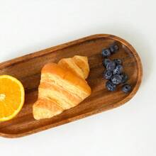 Oval Wooden Tray, Clean And Tidy, Essential For Home