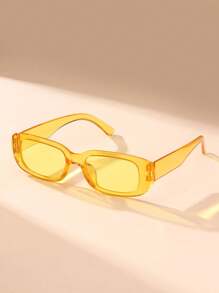 1 Pair, 7 Pairs, 4 Pairs, 20 Pairs, 18 Pairs Unisex Square Colorful Fashion Eyeglasses, Casual For Beach, Party, All Seasons - Multicolor - View 4