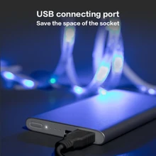 Smart LED Bedroom Strip Lights, 3.28-98.43ft RGB Color Changing Mood Light, APP + 24-Key Remote Control, Can Change Brightness And Flashing Mode, Suitable For Living Room, Bedroom, Bar, Wedding, New Year And Valentine's Day Party Decor