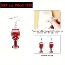 1 szt. 8 dostępnych stylów Unikalny projekt akrylowych kolczyków Styl codzienny i kombinacja na przyjęcia świąteczne Pasujące różne style Idealne do codziennego noszenia i na przyjęcie Najlepszy wybór