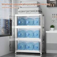 CENLEN Collapsible Storage Box 5 Layers, Large Double Open Storage Box, Large Storage Box With Lid And Wheel, Can Store Clothes, Snacks, Toys And Books, Home Office Outdoor Folding Container - 5 layers - View 7