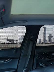 4PCS Car Window Mosquito Nets For Installation