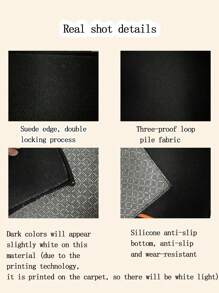 Dywan do wnętrz w stylu wiosenno-farmerskim z nadrukiem - antypoślizgowy, ultracienki, supermocny, dywan z nadrukiem - miętowy, odpowiedni do wystroju wnętrz w przedpokojach, sypialniach i salonach - rozmiar: 78,74*118,11 cali