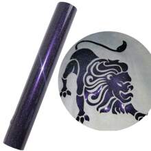 CHEONET 1 PC 30cmx21cm/11.8*8.2IN Glitter Heat Transfer Vinyl HTV Film DIY Custom Clothing