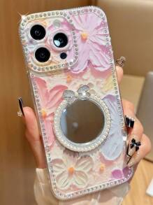 Funda de teléfono de TPU con diamante compatible con iPhone 7/8/SE2, iPhone7/8 Plus, iPhone X/XS/XR, iPhone XS Max, iPhone 11/11 Pro/11 Pro Max, iPhone 12/12 Pro/12 Pro Max, iPhone 13/13 Pro/13 Pro Max, iPhone 14/14 Pro/14 Plus/14 Pro Max, iPhone 15/15 Pro/15 Plus/15 Pro Max, iPhone 16/16 Pro/16 Plus/16 Pro Max