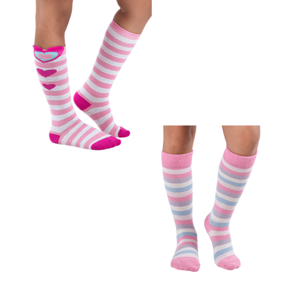 Combo 2 Meia Infantil Menina Galochita Meia Infantil Para Galocha Colorida