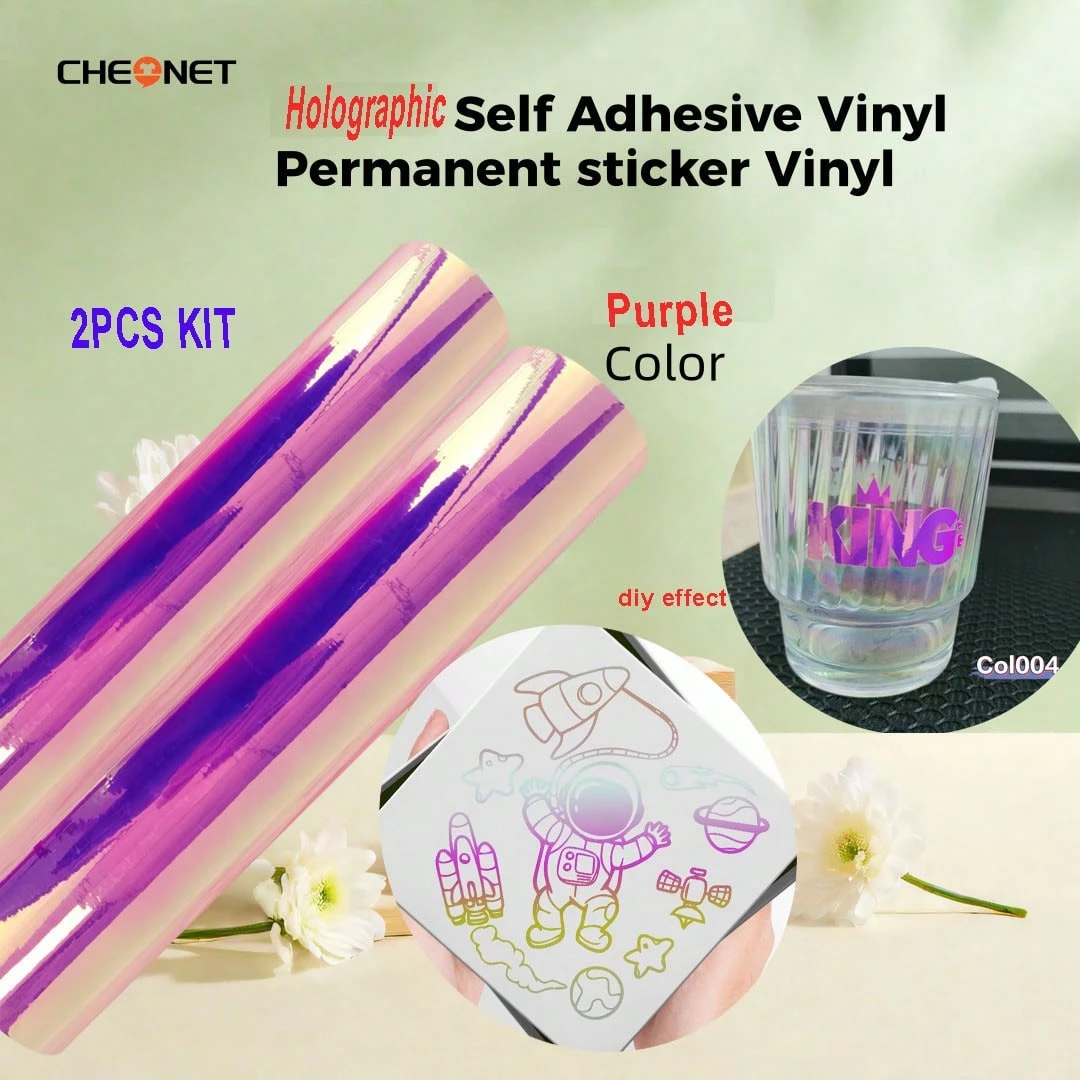 Vinile permanente per Cricut Fogli in vinile adesivo rosso