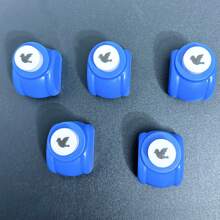 1/2/3/4/5/6/7pcs Embossing Tools Set, Embossing Punch Press Machine, Student Handmade DIY Crafts Supplies (Pattern Selectable, Color Random, Package Options Available) - Multicolor - View 10