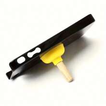 Nieuwe gepersonaliseerde toilet stop mobiele telefoon houder toilet stop zuignap siliconen houder mini picker