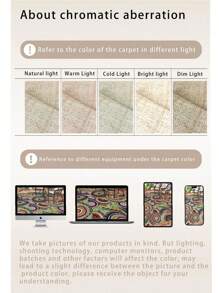 1 szt. Nowoczesny prosty szary komfortowy dywanik, dywan o dużym natężeniu ruchu, odpowiedni do sypialni, salonu, biura i wycieraczki, antypoślizgowy, zmywalny i nadający się do prania w pralce, dekoracja pokoju, prezent na parapetówkę