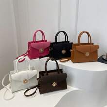 Fashionable Minimalist Elegant Handbag With Clover Lock, Suitable For Office, Parties, Daily Work And Commute, Great Gift