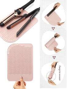 1pc Heat Resistant Mat Heat With 1pair Resistant Glove Used For Curling Iron, Hair Straightener, Flat Irons, Silicone Mat Multi Colors,Hair Tools,Hair Products And Accessories For Barber Salon Beauty Travel Essentials,Back To School,Travel Holiday Essentials,Hair Accessories For Women,Slick Back Brush,Barber Accessories,Hair Dryer,Hair,Barber,Hair Tools,Hair Products,Hair Accessories,Edge Brush,Barber Accessories,Travel,Hair Dryer,Hair Stuff,Hair Spray,Hair Accessories,Curly Hair Products,Hairdressing Equipment,Accessories,Hair Cutting Scissors,Christmas,Barbershop,Barber Accessories, Hair Accessories, Hairdressing - Multicolor - View 9