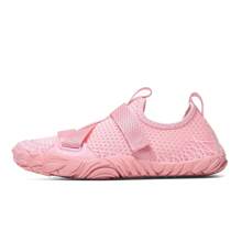 1 双男女户外运动水鞋，透气徒步徒步旅行钓鱼涉水速干防滑防臭轻便情侣鞋适合海滩、旅行、游泳池、瑜伽、跑步 - 粉色 - 查看 2