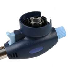 2X Butane Cooking Torch Gas Blow Torch Burner Welding Auto Automatic Ignition Soldering BBQ Flame Thrower - Black - View 8