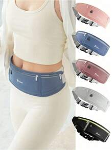 2025 New Outdoor Travel Belt - Invisible Passport Wallet-Night Reflective Strips, Running Waist Bag, Secure Cash Holder, Invisible Wallet, Anti-Theft Waist Bag For Outdoor Activities, Concealed Travel Running Belt