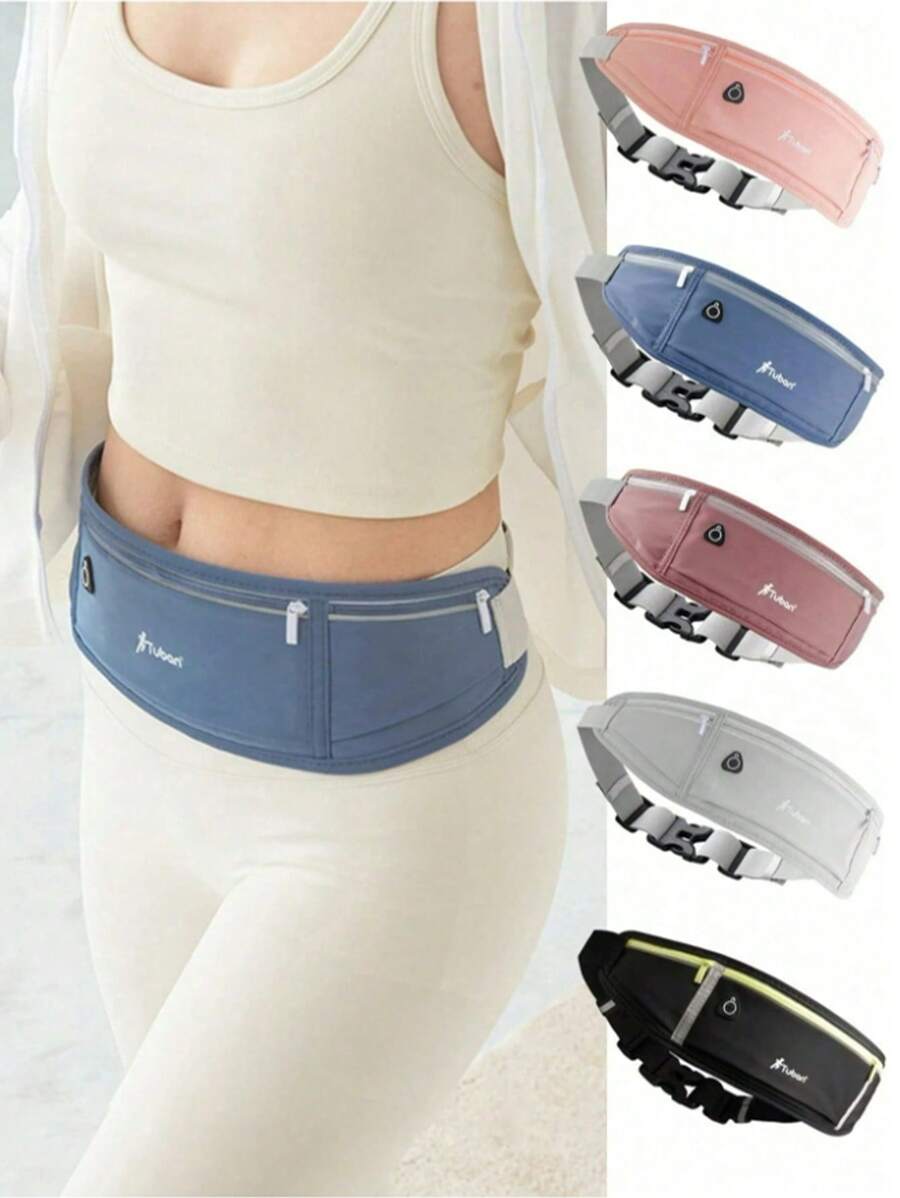 2025 New Outdoor Travel Belt - Invisible Passport Wallet-Night Reflective Strips, Running Waist Bag, Secure Cash Holder, Invisible Wallet, Anti-Theft Waist Bag For Outdoor Activities, Concealed Travel Running Belt