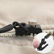 9 pièces Kit de réparation de fermeture éclair, outil de réparation de curseur de fermeture éclair, ensemble de remplacement de fermeture éclair instantané universel avec curseurs S/M/L, pour vêtements, bagages, sacs à dos