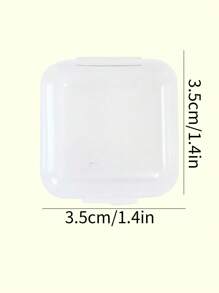 10 件/20 件塑料珠宝/电子零件收纳盒，现代透明便携式旅行收纳盒