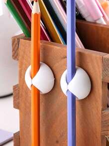 20pcs Round Cable Organizer Management Holder For Office Desk Room Decor Home Decor Fall Decor Bedroom Decor