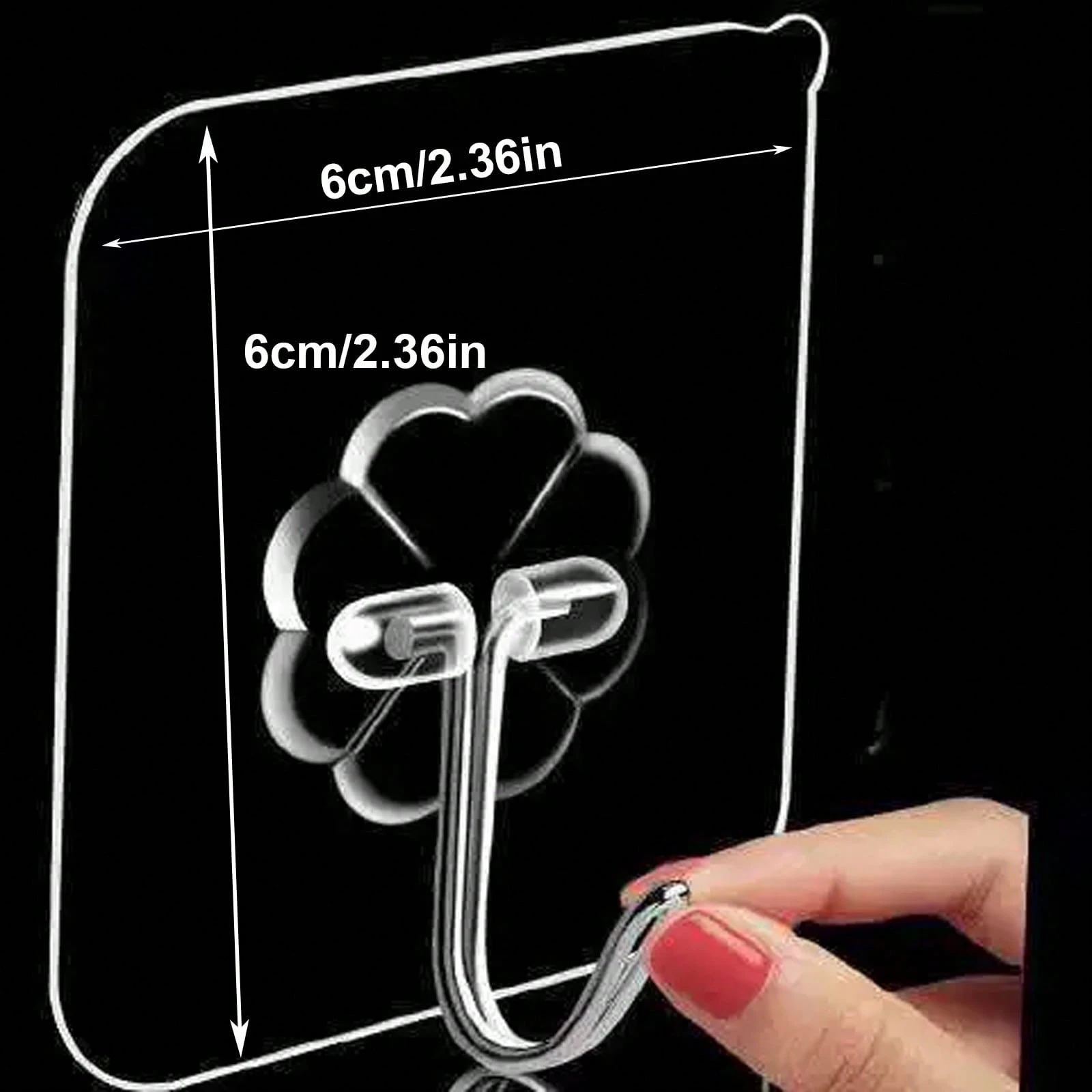 Ganci Adesivi A Forma Di Gatto - Set 6 Pezzi Per Appendere Asciugamani, Chiavi E Decorazione, Carico 1.5kg - Foto 7