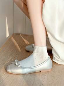 4 pares de calcetines cortos de mujer con puntos de malla, calcetines en negro, blanco, rosa y amarillo, ligeros, cómodos y transpirables, adecuados para primavera y verano, colores surtidos