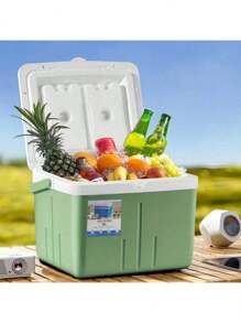 5L/8L/13L Quart Camping Cooler - Hard Ice Retention Cooler Lunch Box - Portable Small Insulated Cooler, Sportsman, Latitude, Outdoor, Camping, Leisure, Fishing, Green