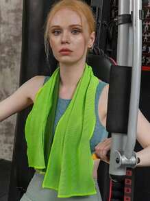 Moisture Wicking Sports Gym Towel, Quick Dry Cooling Towel For Badminton, Running, Outdoor Activities,School,Back To School,Travel,Travel Essentials,Home Essentials,Towel,Skin Care - Multicolor - View 6