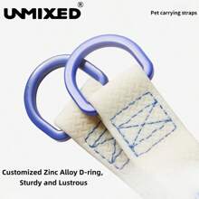 UNMIXED 宠物胸背带和牵引绳 PVC 套装，背包式胸带，防止逃脱，方便遛狗