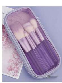 1 件网眼化妆包洗漱包，网眼化妆刷包旅行洗漱牙刷收纳包多功能多用途化妆包大容量便携式大号化妆品旅行包，化妆刷包收纳包可折叠化妆包用于存放刷子、剃须刀和男女通用收纳盒化妆包化妆包化妆品收纳盒化妆品收纳