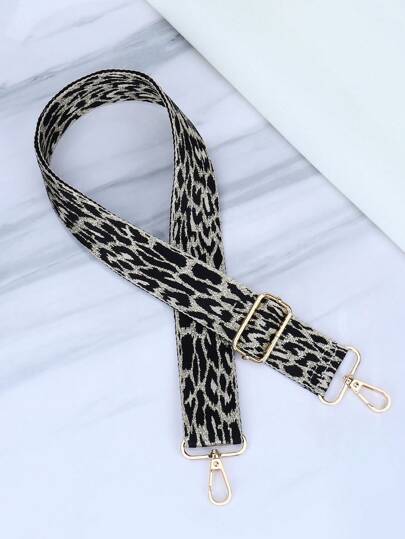 2025 İlkbahar/Yaz Modası Renkli Elastik Omuz Askısı Aksesuarı, Leopar Desenli, Tek Tıkla Hızlı Çıkarma Tasarımı, Çapraz Askılı Çantalar, Omuz Çantaları, Kare Çantalar, El Çantaları, Kadın El Çantaları ile Uyumlu, Hediye veya Kişisel Kullanım İçin İdeal