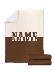 1件定制名字毯，适用于床铺，多功能客厅沙发户外沙滩露营宠物，个性化家庭/宠物/情侣文字印花床上用品毯，个性化圣诞礼物、母亲节/父亲节礼物、家庭礼物、生日礼物、送给朋友的礼物、送给她的礼物、送给父母的礼物、送给男朋友的理想礼物、送给女朋友的理想礼物、送给爸爸的理想礼物、送给妈妈的理想礼物、送给家人的理想礼物，适合送给他、她、男朋友、女朋友、爸爸、家人、妈妈、朋友，也适合周年纪念日、毕业典礼、乔迁之喜、婚礼、生日、办公室等场合，沙发床适用。 - 款式1 - 查看 8