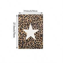 1/3 件豹纹印花帆布画别致奢华墙面艺术幸运 8 球猎豹海报学院风复古女生宿舍公寓装饰礼物送给她无框