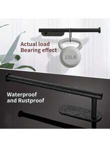 1 件金色不锈钢节省空间纸巾架 - 自粘式，厨房储物架