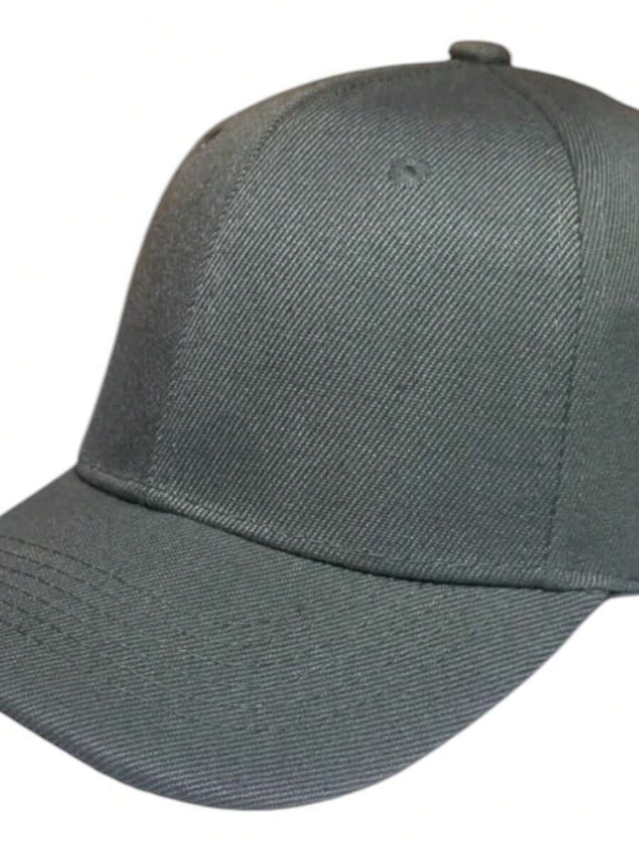 10 Premium Curved Baseball Caps Quality Lot Bb-Acr - 深灰色 - 查看 1