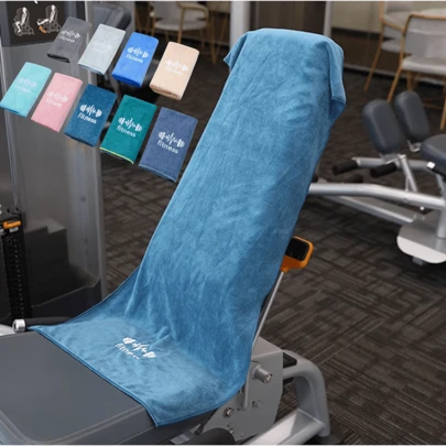 1 st. mångsidig ultrafin fiber, svettabsorberande träningshandduk, snabbtorkande handduk, lämplig för utomhuslöpning, gymmatta, vacker broderimönster, badrumshandduk höstdekor, semesterhemsbadrumsdekor strandtillbehör tillbaka till skolan