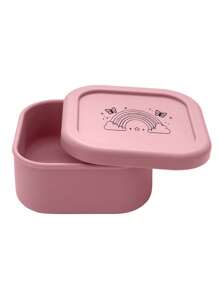 PopLittleOne 1pc Silicone Baby Food Storage Box Cute Pattern Baby Tableware Single Compartment Baby Outdoor Dinner Box Portable Baby Lunch Box Baby Shower Gift - Multicolor - View 20